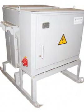 Complete transformer substations for the heat treatment of concrete and soil 80 kVA