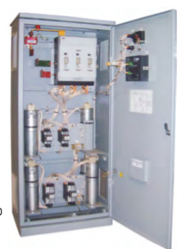 Installation of capacitor reactive power compensation KRM-04-150